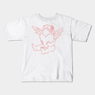 angel heart sticker Kids T-Shirt